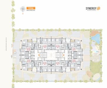 Project Image of 5670.0 - 5850.0 Sq.ft 4 BHK Duplex for buy in Synergy Hashtag