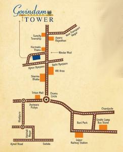 Project Image of 390.0 - 925.0 Sq.ft 1 BHK Apartment for buy in Govindam Tower