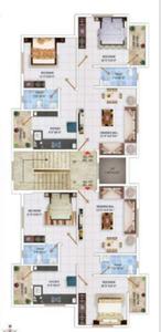 Project Image of 0.0 - 650.0 Sq.ft 2 BHK Apartment for buy in Siddhivinayak Ganraj 5 Residency