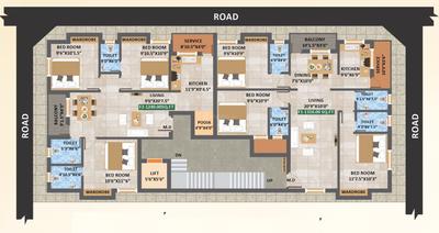 Project Image of 820.0 - 1310.0 Sq.ft 2 BHK Apartment for buy in Elegance