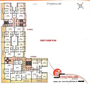 Project Image of 353.0 - 510.0 Sq.ft 1 BHK Apartment for buy in Space Homes
