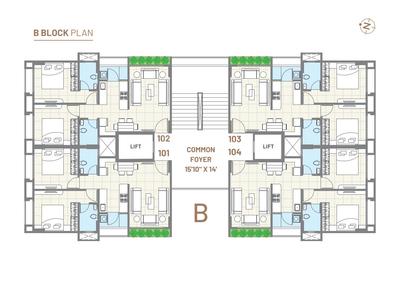 Project Image of 644.0 - 1287.0 Sq.ft 2 BHK Apartment for buy in Parkview One