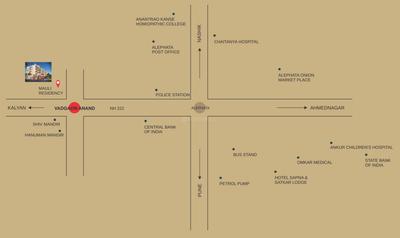 Project Image of 367.0 - 547.0 Sq.ft 1 BHK Apartment for buy in Mauli Residency