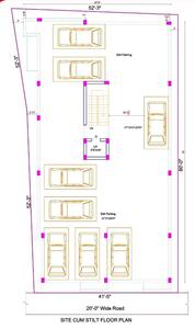 RK Sai Varshini Sai Varshini Cluster Plan for ground Floor 1