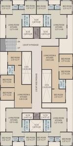 Project Image of 413.87 - 519.79 Sq.ft 2.5 BHK Apartment for buy in Digvijay Aaditya Residenza