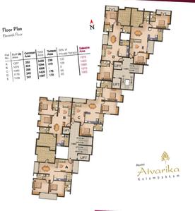 Project Image of 1070.0 - 1439.0 Sq.ft 2 BHK Apartment for buy in Asvini Atvarika