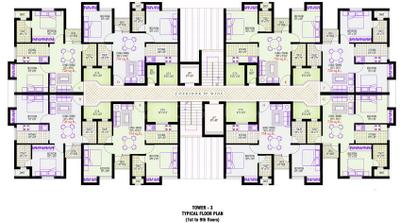 Project Image of 385.0 - 754.0 Sq.ft 1 BHK Apartment for buy in Vijay Shanthi Infiniti