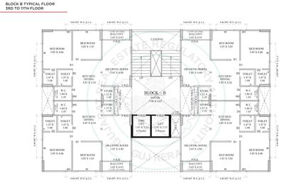 Project Image of 0.0 - 633.56 Sq.ft 2 BHK Apartment for buy in Sadguru Shyam 120