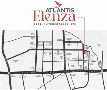 Project Image of 552.51 - 745.51 Sq.ft 2 BHK Apartment for buy in MR Atlantis Elenza