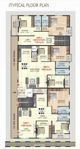 Project Image of 1600 Sq.ft 3 BHK Apartment / Flat for sale in Jayanagar for Rs. 18700000