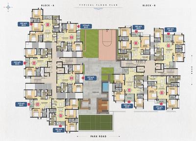 Project Image of 1235.0 - 3750.0 Sq.ft 2 BHK Apartment for buy in Newry Park Tower