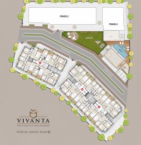 Project Image of 1400.0 - 2000.0 Sq.ft 2 BHK Apartment for buy in Vivanta