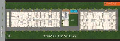 Project Image of 755.0 - 967.0 Sq.ft 2 BHK Apartment for buy in Krishna Paradise