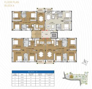 Project Image of 697.0 - 1036.0 Sq.ft 2 BHK Apartment for buy in Gangotri Identity Pride
