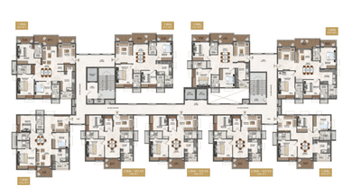 Project Image of 1348.0 - 2139.0 Sq.ft 2 BHK Apartment for buy in Pavani Starlit