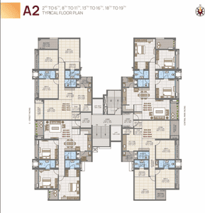Project Image of 1060.0 - 2270.0 Sq.ft 2 BHK Apartment for buy in One World Phase 1
