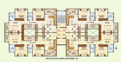 Project Image of 0.0 - 1121.0 Sq.ft 3 BHK Apartment for buy in Mandaviya Greencity 5