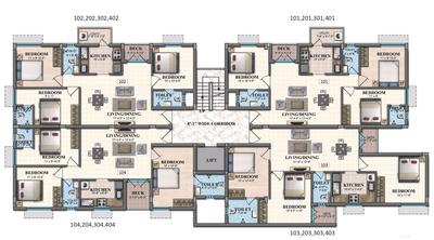 Project Image of 747.03 - 1402.23 Sq.ft 2 BHK Apartment for buy in V5 Emerald