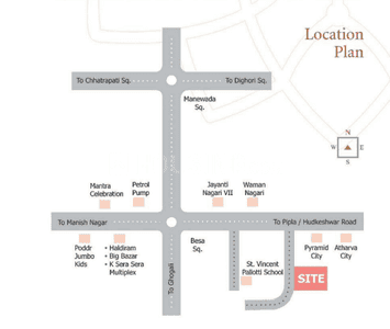 Project Image of 0.0 - 434.0 Sq.ft 2 BHK Apartment for buy in Shree Gajanan Apartment
