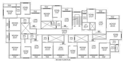 Project Image of 346.27 - 545.41 Sq.ft 1 BHK Apartment for buy in Shreenath Tejal Co Op Hsg Society