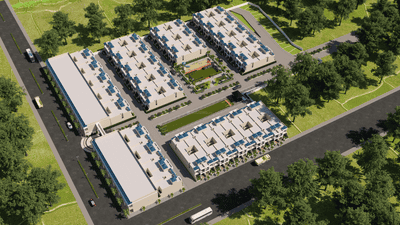 Project Image of 1578.0 - 1804.0 Sq.ft 4 BHK Duplex for buy in ABDL Palm Springs