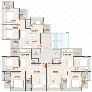 Project Image of 578.0 - 612.0 Sq.ft 2 BHK Apartment for buy in Sahaj Leela Height