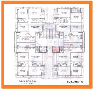 Project Image of 681.68 - 896.1 Sq.ft 2 BHK Apartment for buy in Ashtalaxmi Rosewood