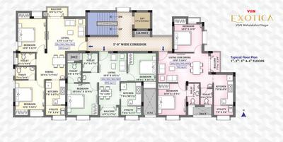Project Image of 894.0 - 1033.0 Sq.ft 2 BHK Apartment for buy in VGN Exotica