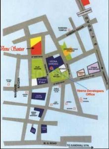 Project Image of 421.0 - 422.0 Sq.ft 1 BHK Apartment for buy in Veena Santoor Phase II