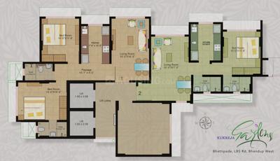 Project Image of 0.0 - 442.0 Sq.ft 1 BHK Apartment for buy in Tolaram Gardens Wing A