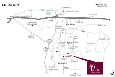 Project Image of 673.0 - 1175.0 Sq.ft 2 BHK Apartment for buy in Paradise