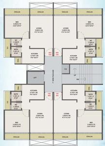 Project Image of 164.0 - 415.4 Sq.ft 1 RK Apartment for buy in Shree Ganesh