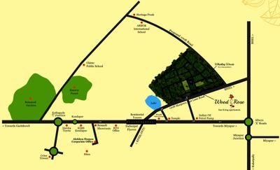 Project Image of 1095.0 - 2015.0 Sq.ft 2 BHK Apartment for buy in Alekhya Wood Rose