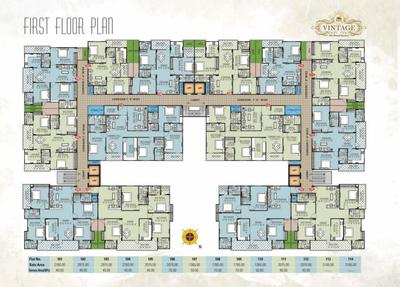 Project Image of 1365.0 - 3185.0 Sq.ft 2 BHK Apartment for buy in SDC Vintage