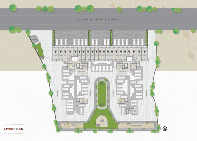 Project Image of 740.0 - 1040.0 Sq.ft 1 BHK Apartment for buy in D K SPM Dream City Phase 1