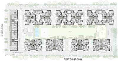 Project Image of 1273.27 - 1434.67 Sq.ft 2 BHK Apartment for buy in Siddhi Aarohi Elysium