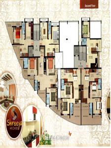 Vijaybhai Shreeya Arcade Cluster Plan 1