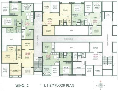 Project Image of 503.0 - 513.0 Sq.ft 2 BHK Apartment for buy in Shyama Wisteria C Building Phase II