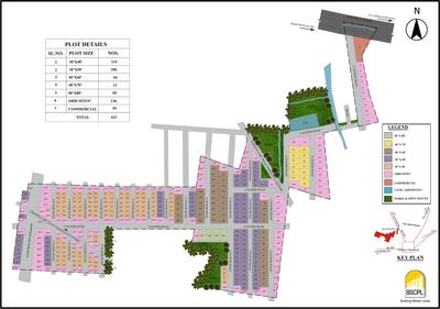 BSCPL Bollineni County Images for layoutPlan 1