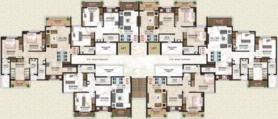 Project Image of 632.81 - 858.42 Sq.ft 2 BHK Apartment for buy in Om Shree Shrushti