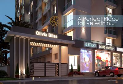 Project Image of 410.0 - 630.0 Sq.ft 1 BHK Apartment for buy in Jai Bhawani Olivia Bliss