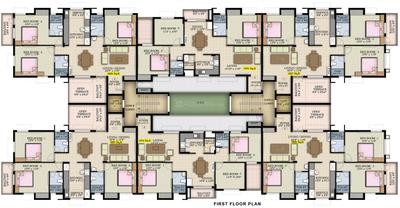 Project Image of 1374.0 - 1825.0 Sq.ft 3 BHK Apartment for buy in Navins Aaradhana