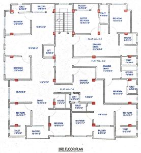 Project Image of 500.0 - 1140.0 Sq.ft 1 BHK Apartment for buy in Rabin Maitendri Royal