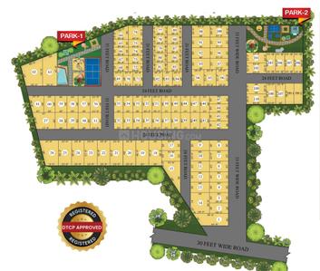 Project Image of 549.0 - 1635.0 Sq.ft Residential Plot Plot for buy in GTK Orchard Park