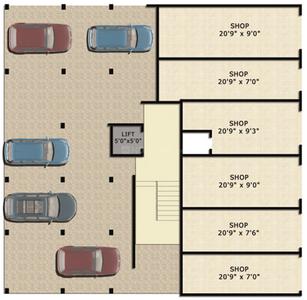 Project Image of 367.0 - 547.0 Sq.ft 1 BHK Apartment for buy in Mauli Residency