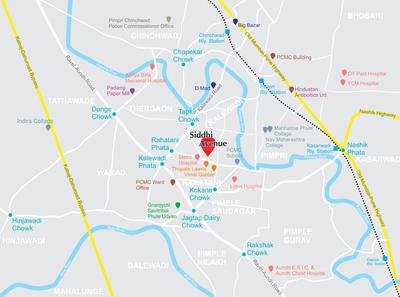 Floret Siddhi Avenue Location Plan 1