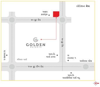 Project Image of 724.41 - 919.13 Sq.ft 3 BHK Apartment for buy in Golden Heights