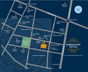 Project Image of 1130.32 - 1555.49 Sq.ft 3 BHK Apartment for buy in Shreehari Shreedhar Royal