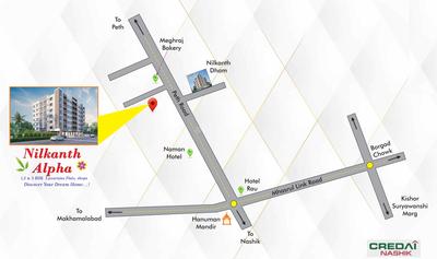 Project Image of 1215 Sq.ft 3 BHK Apartment / Flat for sale in Makhmalabad for Rs. 3645000