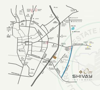 Harsiddhi Om Shivay Heights Location Plan 1